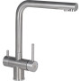 Змішувач для кухні Lidz Aria 24F-SFS (k35) LDARI020F1NKS43359 Nickel