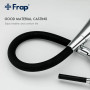 Смеситель для кухни Frap F4044 с гибким изливом, 2 режима, черный/хром