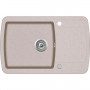 Кухонна мийка Aquasanita | Lira SQL101 | 780x500 | beige 110 Бежевий