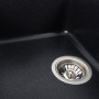 Гранітна мийка для кухні Platinum 7850 Verona матовий Карбон