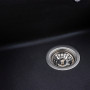 Гранітна мийка для кухні Platinum 5852 VESTA матовий Моріон