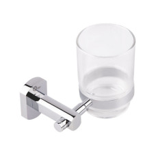 Стакан с держателем Qtap Liberty настенный QTLIBCRM1158 Chrome