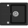 Кухонна мийка Aquasanita | Notus SQ102 | 575x460 | blackmetallic 601