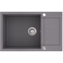 Мийка для кухні Aquasanita SQT 105 в кольорі 202 alumetallic